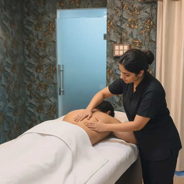 Deep Tissue Massage at Platinum Luxury Spa Madhapur